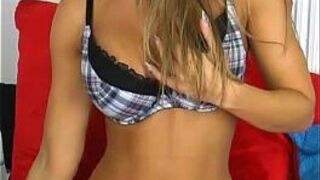 sexy sweet blonde pleasuring her pussy(1).flv porn video